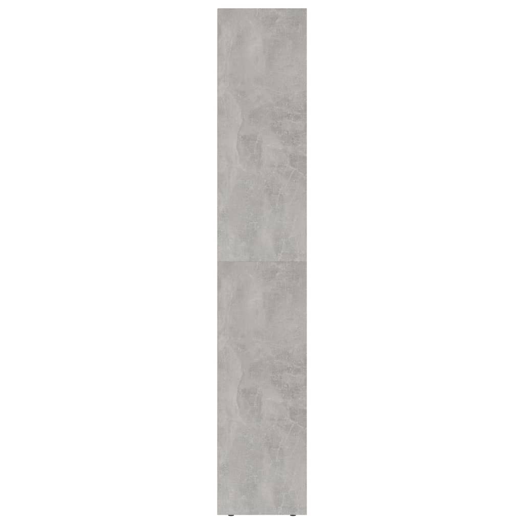vidaXL Bibliotecă, gri beton, 36x30x171 cm, lemn prelucrat vidaXL Bibliotecă, gri beton, 36x30x171 cm, lemn prelucrat