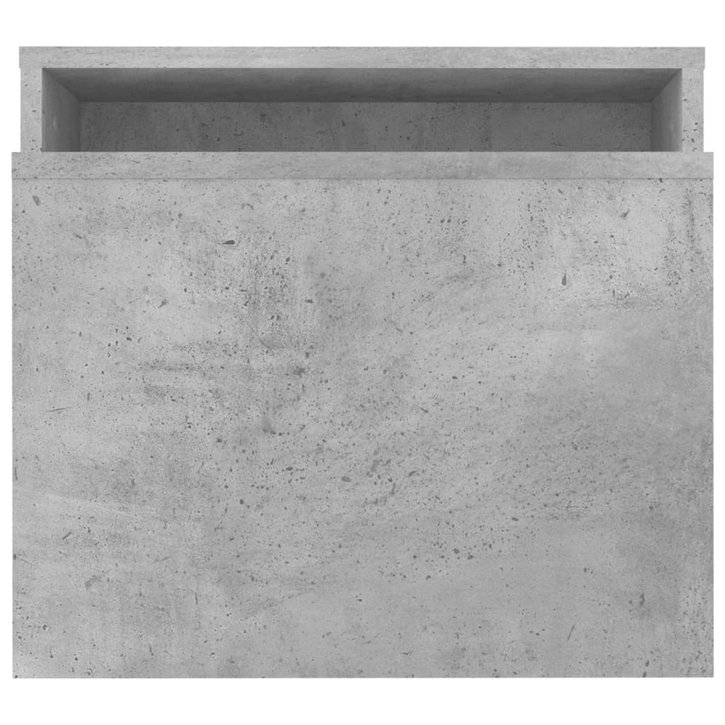 vidaXL Set măsuțe de cafea, gri beton, 100x48x40 cm, lemn prelucrat vidaXL Set măsuțe de cafea, gri beton, 100x48x40 cm, lemn prelucrat
