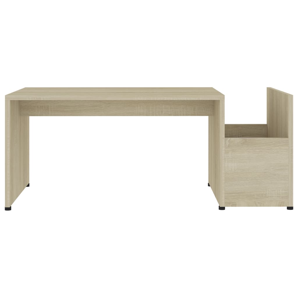 vidaXL Măsuță de cafea, stejar sonoma, 90 x 45 x 35 cm, lemn prelucrat