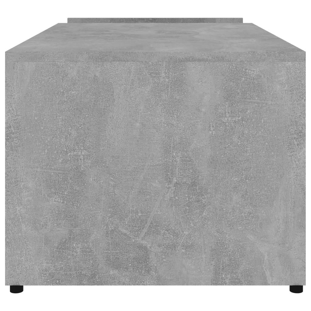 vidaXL Măsuță de cafea, gri beton, 90 x 45 x 35 cm, lemn prelucrat vidaXL Măsuță de cafea, gri beton, 90 x 45 x 35 cm, lemn prelucrat