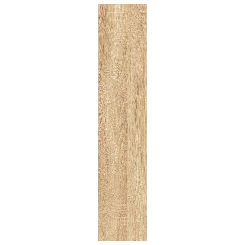vidaXL Raft de perete, stejar Sonoma, 90 x 16 x 78 cm, lemn prelucrat
