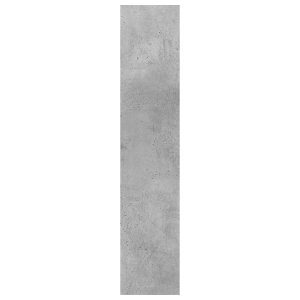 vidaXL Raft de perete, gri beton, 90 x 16 x 78 cm, lemn prelucrat