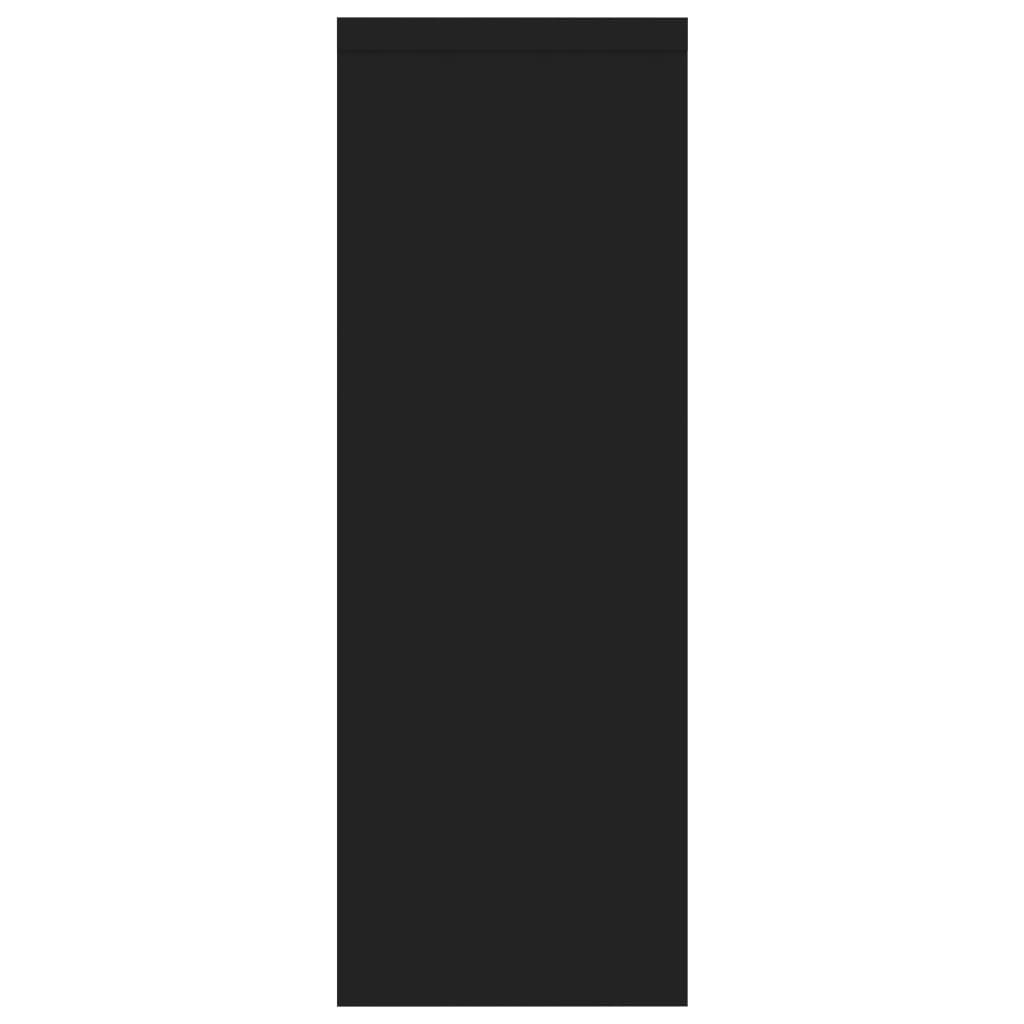 vidaXL Raft de perete, negru, 45,1 x 16 x 45,1 cm, lemn prelucrat vidaXL Raft de perete, negru, 45,1 x 16 x 45,1 cm, lemn prelucrat