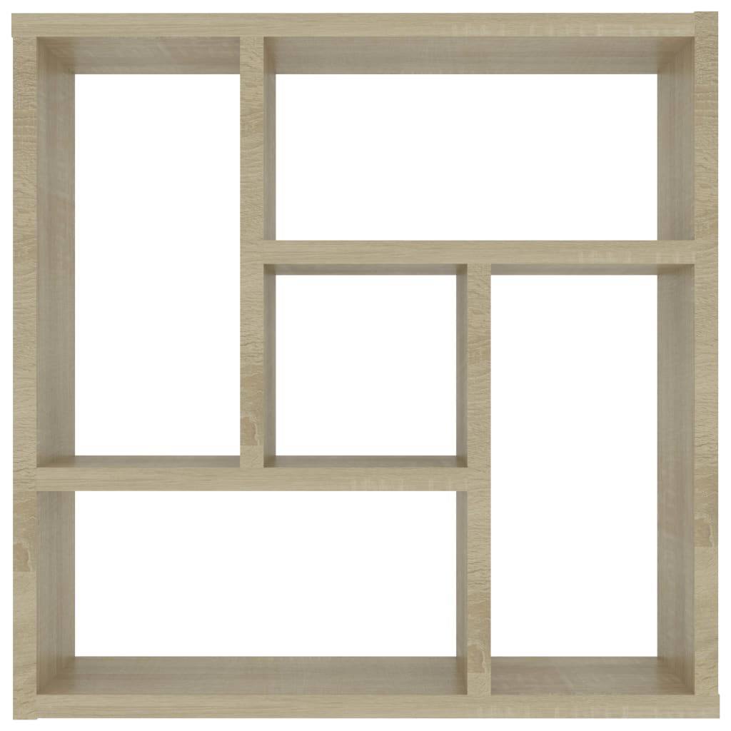 vidaXL Raft de perete, stejar Sonoma, 45,1x16x45,1 cm, lemn prelucrat