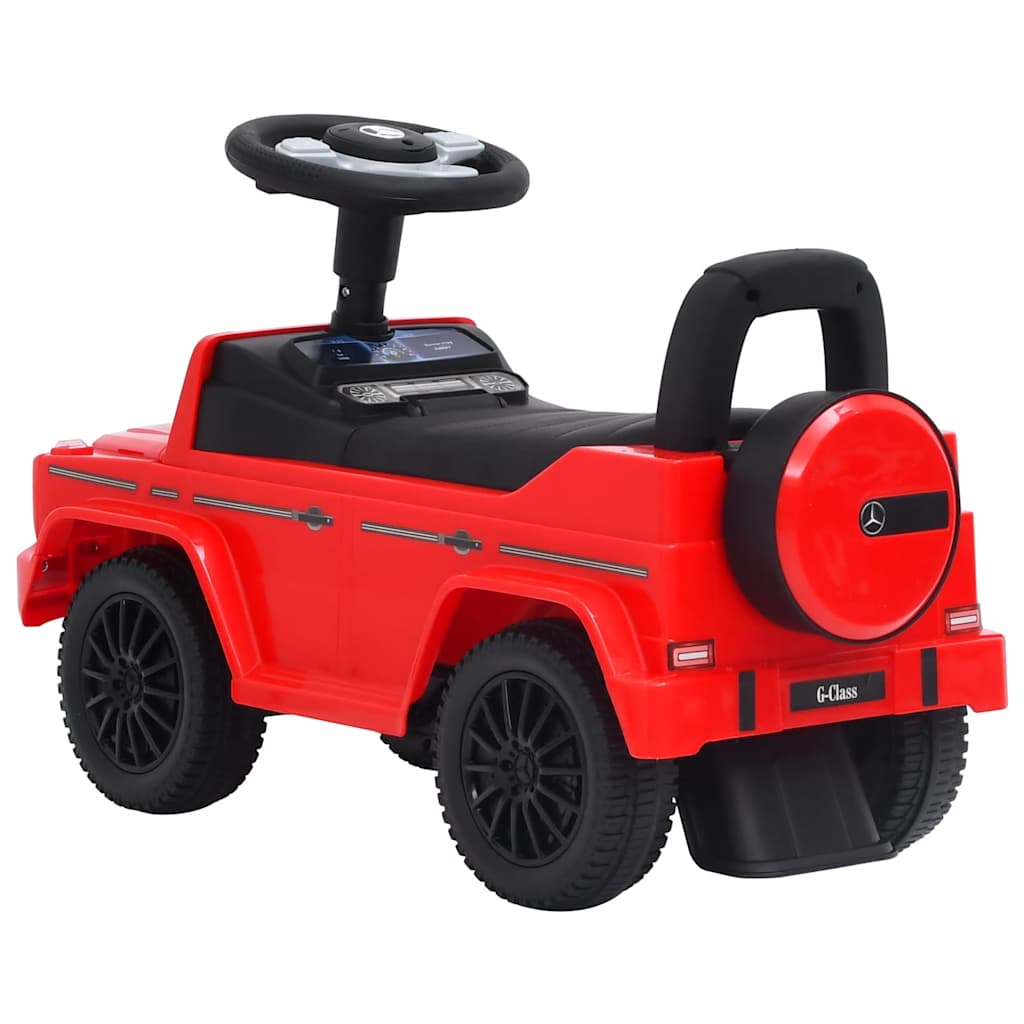 vidaXL Mașinuță pentru pași Mercedes-Benz G63, roșu vidaXL Mașinuță pentru pași Mercedes-Benz G63, roșu