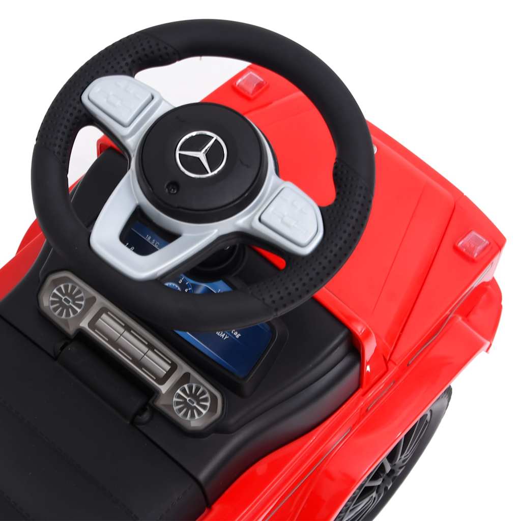 vidaXL Mașinuță pentru pași Mercedes-Benz G63, roșu vidaXL Mașinuță pentru pași Mercedes-Benz G63, roșu