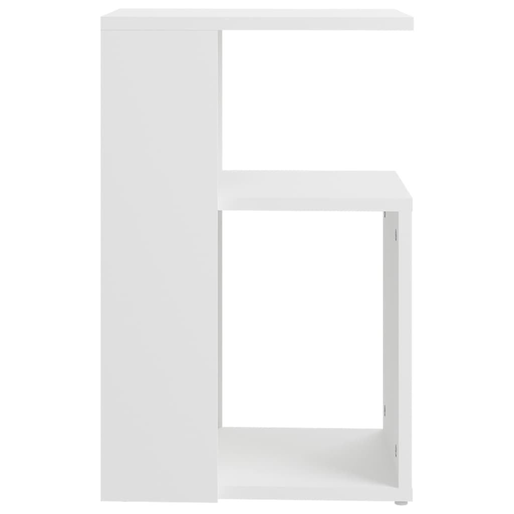 vidaXL Masă laterală, alb, 36x30x56 cm, lemn prelucrat vidaXL Masă laterală, alb, 36x30x56 cm, lemn prelucrat