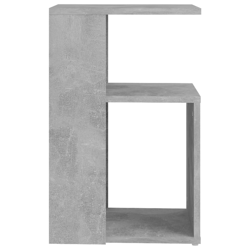 vidaXL Masă laterală, gri beton, 36x30x56 cm, lemn prelucrat vidaXL Masă laterală, gri beton, 36x30x56 cm, lemn prelucrat