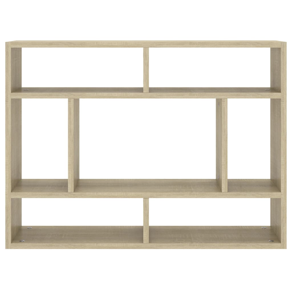 vidaXL Raft de perete, stejar Sonoma, 75x16x55 cm, lemn prelucrat vidaXL Raft de perete, stejar Sonoma, 75x16x55 cm, lemn prelucrat