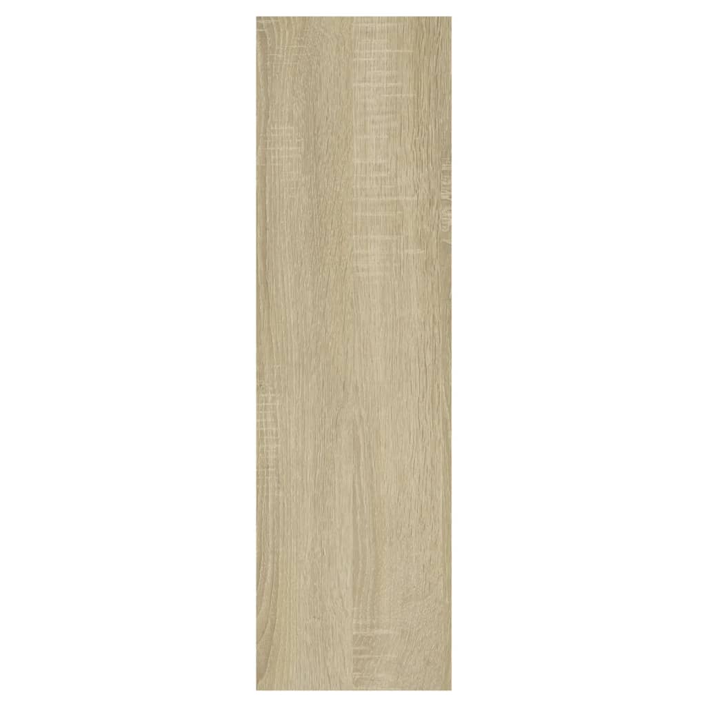 vidaXL Raft de perete, stejar Sonoma, 75x16x55 cm, lemn prelucrat vidaXL Raft de perete, stejar Sonoma, 75x16x55 cm, lemn prelucrat