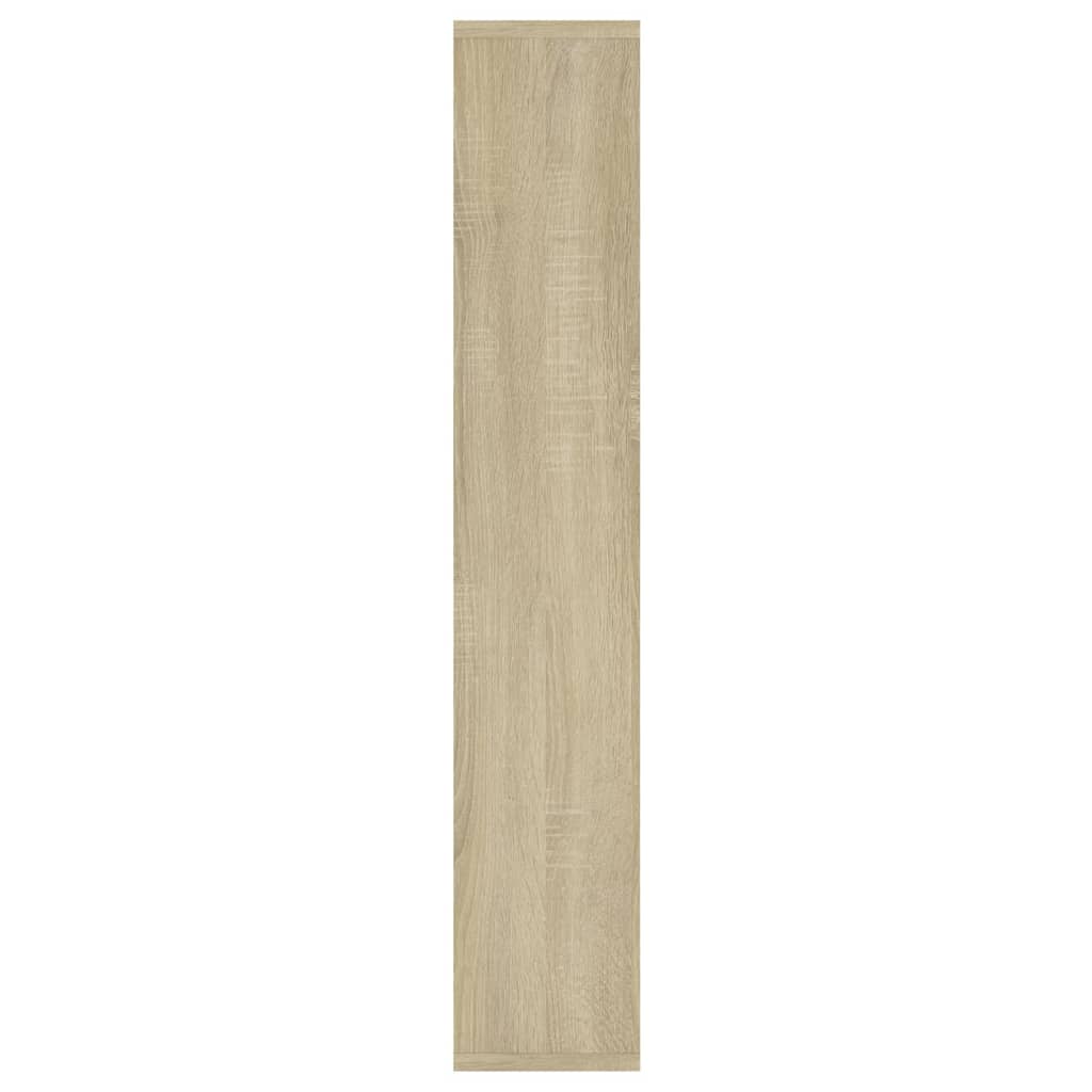 vidaXL Raft de perete, stejar sonoma, 36x16x90 cm, lemn prelucrat