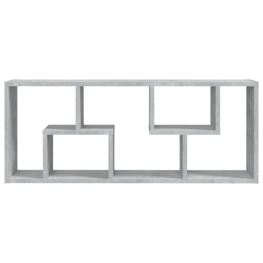 vidaXL Raft de perete, gri beton, 36x16x90 cm, lemn prelucrat vidaXL Raft de perete, gri beton, 36x16x90 cm, lemn prelucrat
