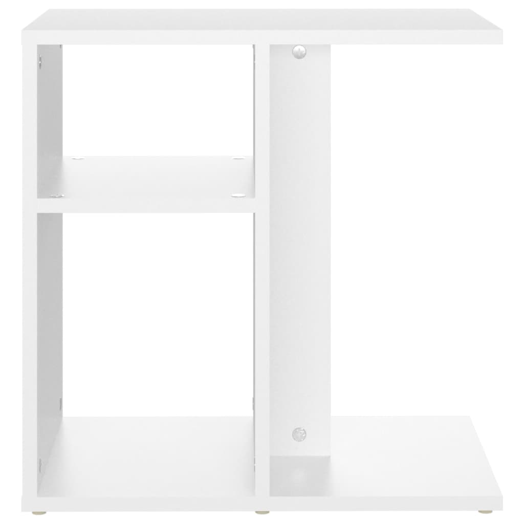 vidaXL Masă laterală, alb, 50x30x50 cm, lemn prelucrat vidaXL Masă laterală, alb, 50x30x50 cm, lemn prelucrat