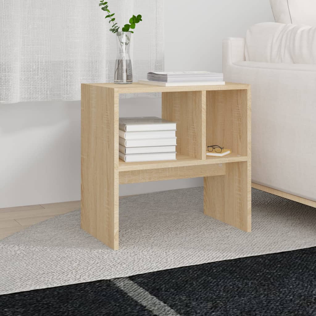vidaXL Masă laterală, stejar sonoma, 50x30x50 cm, lemn prelucrat vidaXL Masă laterală, stejar sonoma, 50x30x50 cm, lemn prelucrat