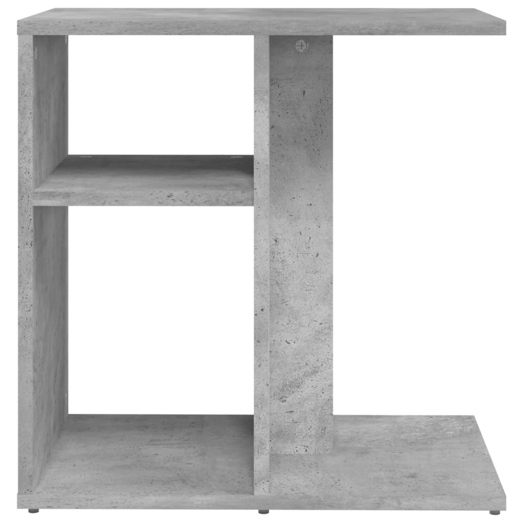 vidaXL Masă laterală, gri beton, 50x30x50 cm, lemn prelucrat vidaXL Masă laterală, gri beton, 50x30x50 cm, lemn prelucrat