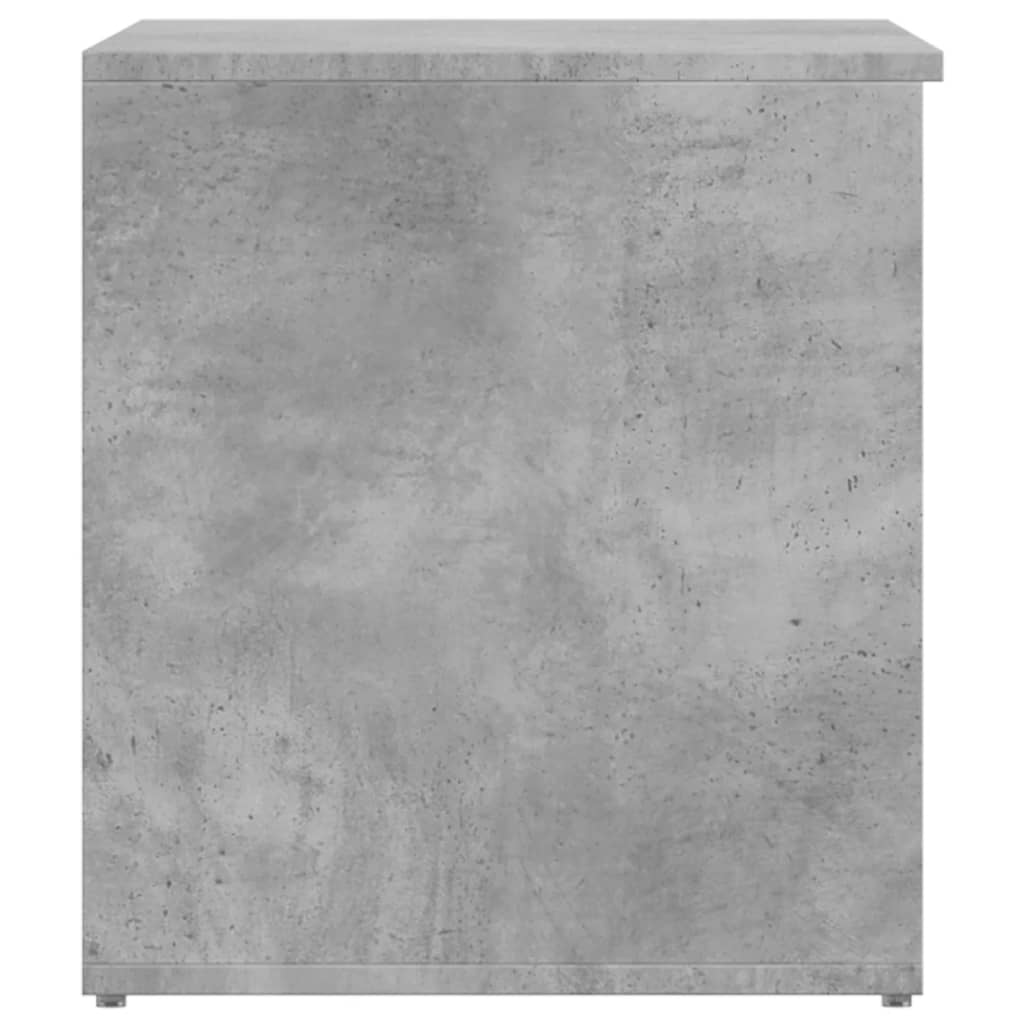 vidaXL Cufăr de depozitare, gri beton, 84x42x46 cm, lemn compozit vidaXL Cufăr de depozitare, gri beton, 84x42x46 cm, lemn compozit