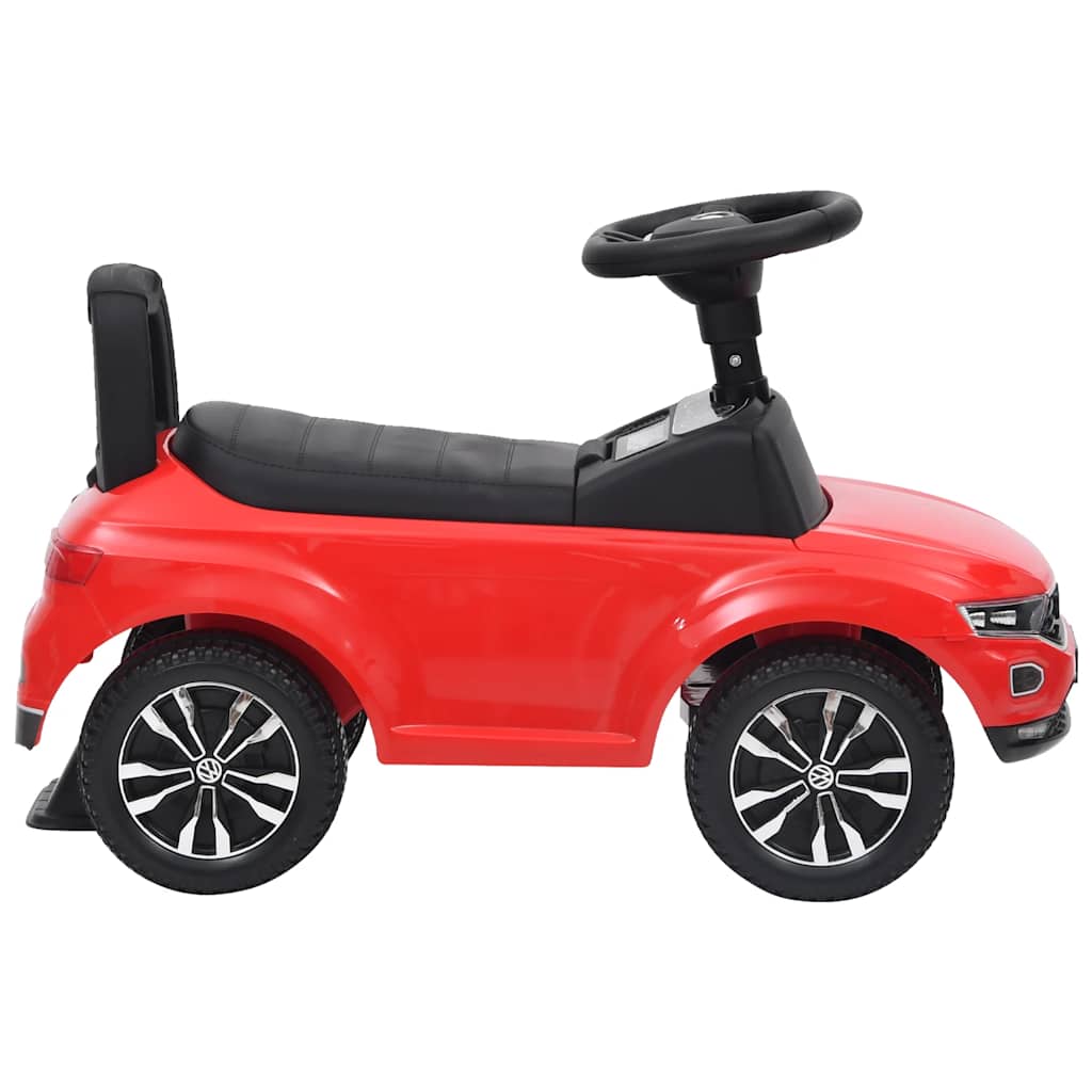 vidaXL Mașinuță primii pași Volkswagen T-Roc, roșu vidaXL Mașinuță primii pași Volkswagen T-Roc, roșu
