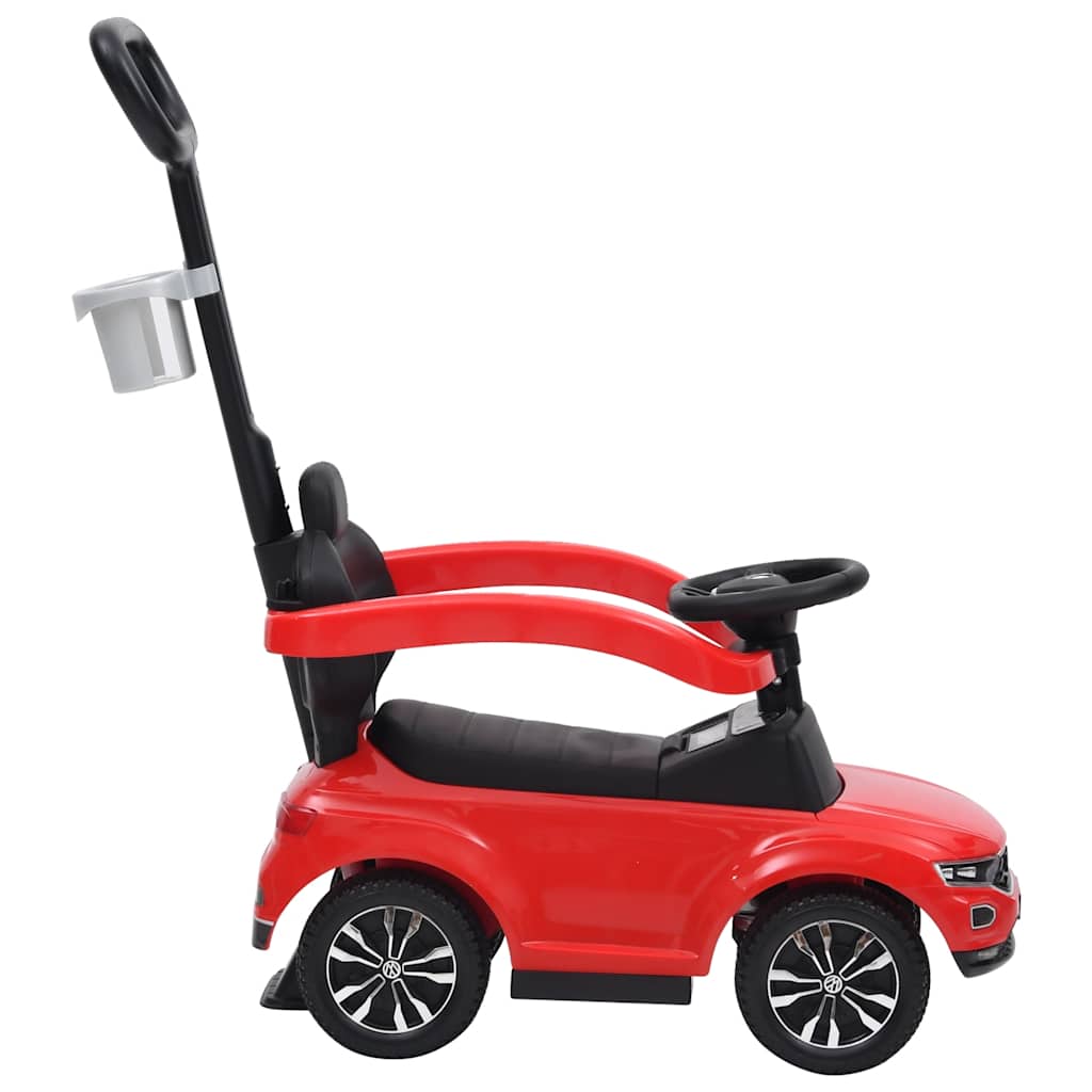 vidaXL Mașinuță primii pași Volkswagen T-Roc, roșu vidaXL Mașinuță primii pași Volkswagen T-Roc, roșu