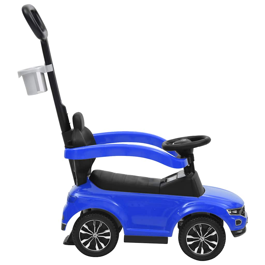 vidaXL Mașinuță primii pași Volkswagen T-Roc, albastru vidaXL Mașinuță primii pași Volkswagen T-Roc, albastru