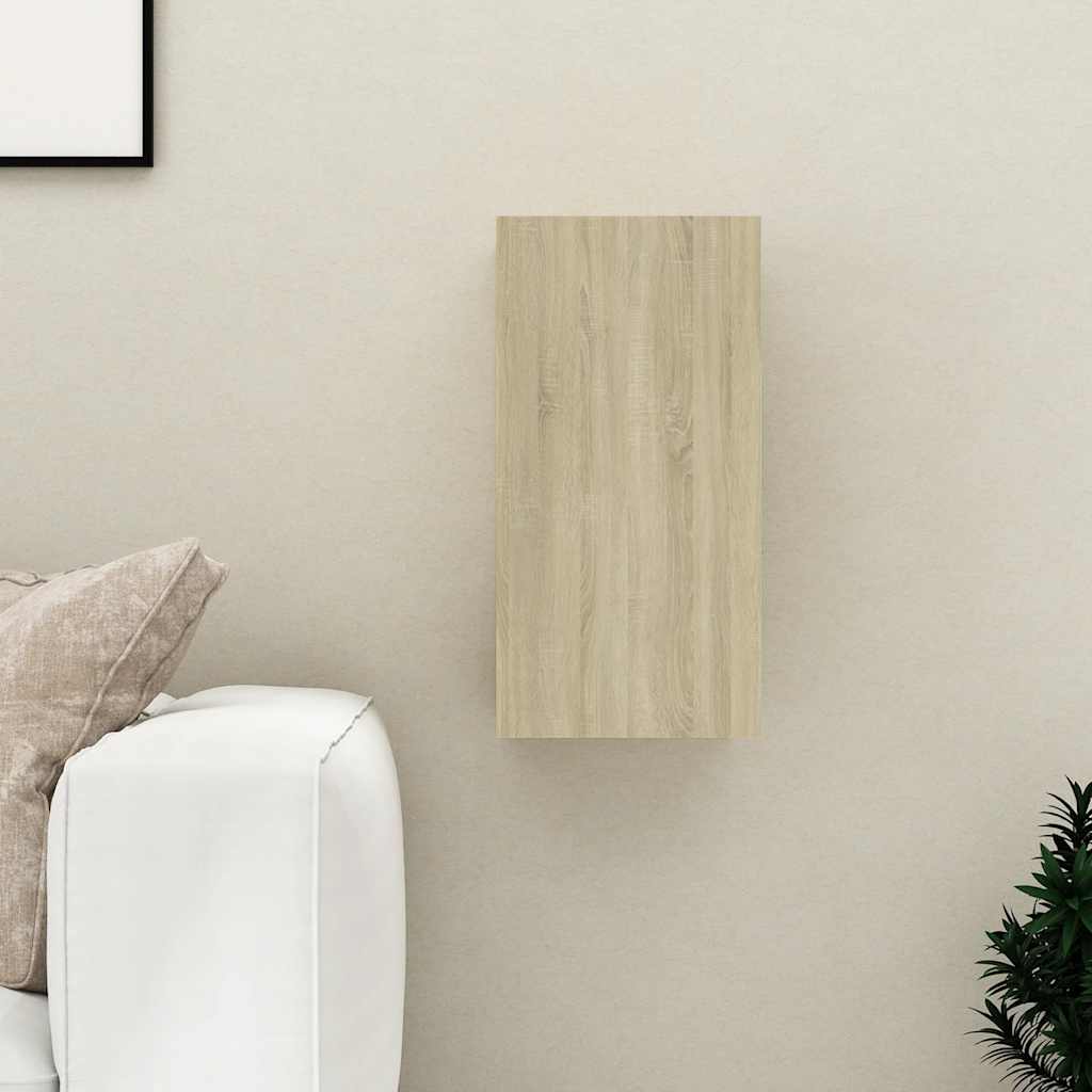 vidaXL Comodă TV, stejar Sonoma, 30,5x30x60 cm, lemn prelucrat vidaXL Comodă TV, stejar Sonoma, 30,5x30x60 cm, lemn prelucrat