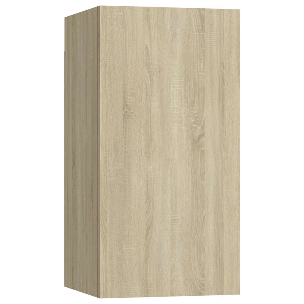 vidaXL Comode TV, 2 buc., stejar Sonoma, 30,5x30x60 cm, lemn prelucrat