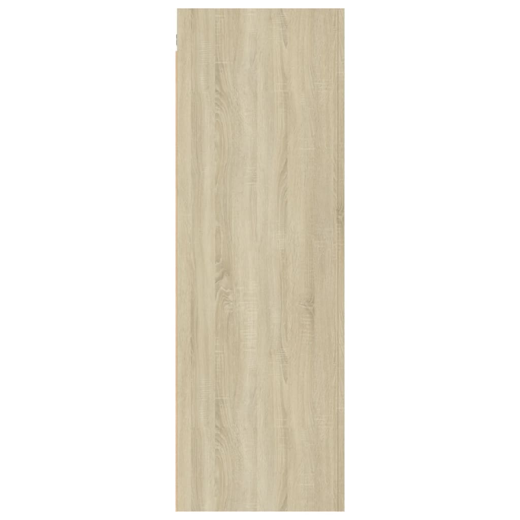 vidaXL Comodă TV, stejar Sonoma, 30,5x30x90 cm, lemn prelucrat vidaXL Comodă TV, stejar Sonoma, 30,5x30x90 cm, lemn prelucrat