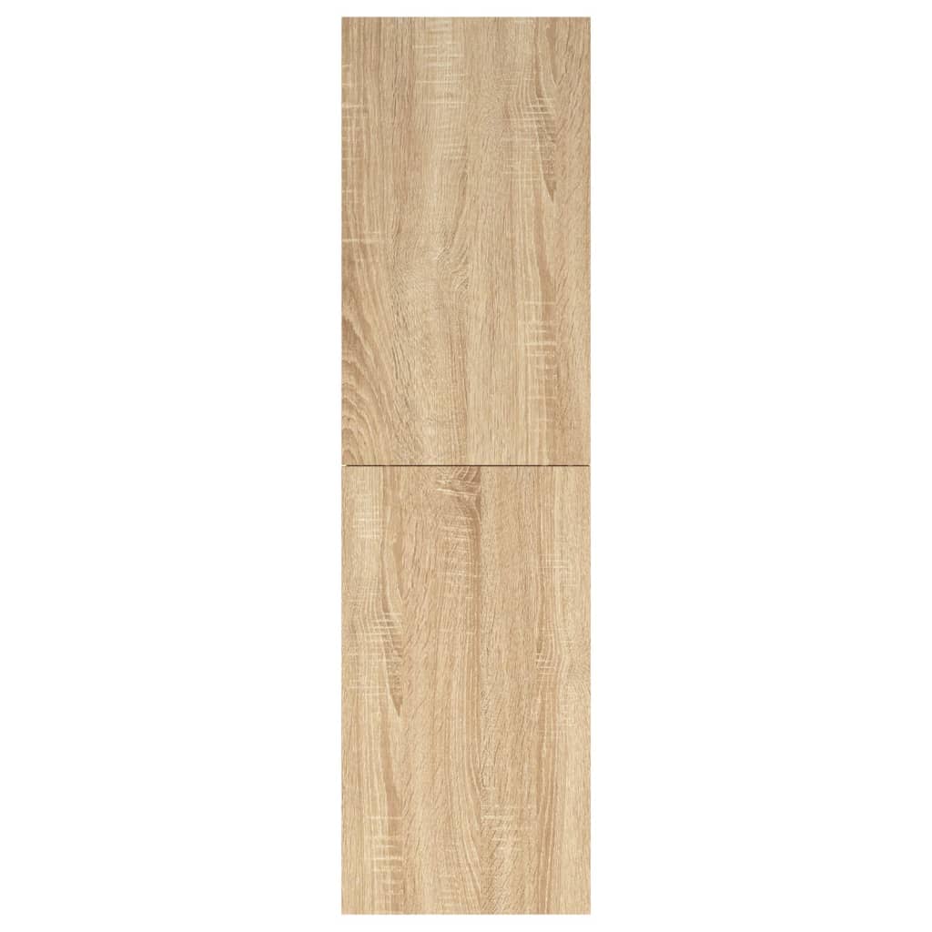 vidaXL Comodă TV, stejar Sonoma, 30,5x30x110 cm, lemn prelucrat vidaXL Comodă TV, stejar Sonoma, 30,5x30x110 cm, lemn prelucrat