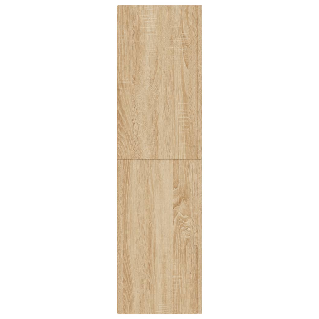 vidaXL Comodă TV, stejar Sonoma, 30,5x30x110 cm, lemn prelucrat vidaXL Comodă TV, stejar Sonoma, 30,5x30x110 cm, lemn prelucrat