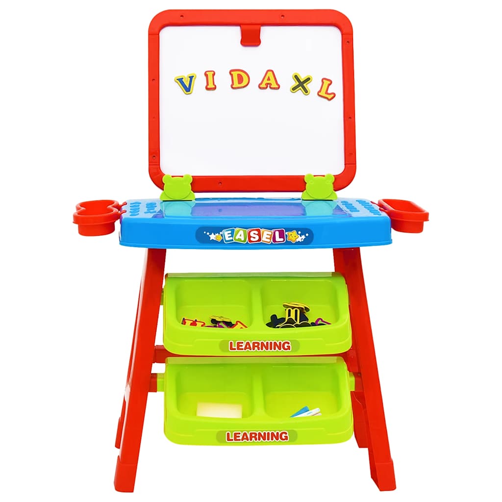 vidaXL Set de joacă pentru copii cu șevalet şi birou 3 în 1 vidaXL Set de joacă pentru copii cu șevalet şi birou 3 în 1