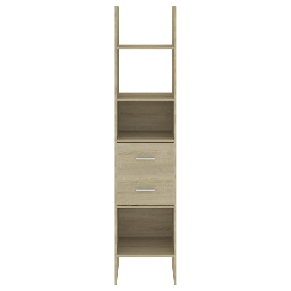 vidaXL Bibliotecă, stejar Sonoma, 40x35x180 cm, lemn prelucrat vidaXL Bibliotecă, stejar Sonoma, 40x35x180 cm, lemn prelucrat
