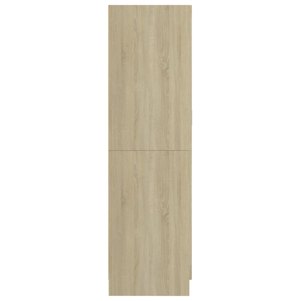 vidaXL Șifonier, stejar sonoma, 82,5x51,5x180 cm, lemn prelucrat vidaXL Șifonier, stejar sonoma, 82,5x51,5x180 cm, lemn prelucrat