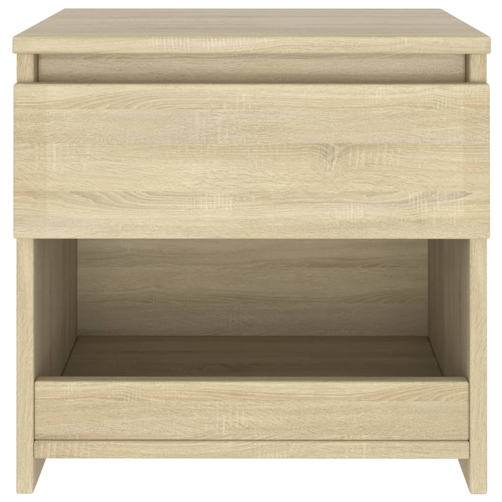 vidaXL Noptieră, stejar sonoma, 40x30x39 cm, lemn prelucrat vidaXL Noptieră, stejar sonoma, 40x30x39 cm, lemn prelucrat