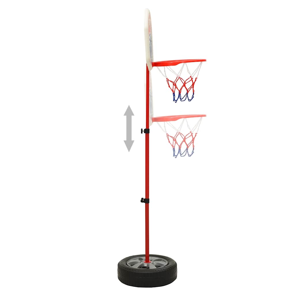 vidaXL Set de joc de baschet pentru copii, reglabil, 120 cm vidaXL Set de joc de baschet pentru copii, reglabil, 120 cm