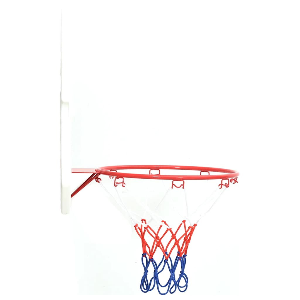 vidaXL Set panou de baschet cu montare pe perete, 5 piese, 66x44,5 cm vidaXL Set panou de baschet cu montare pe perete, 5 piese, 66x44,5 cm