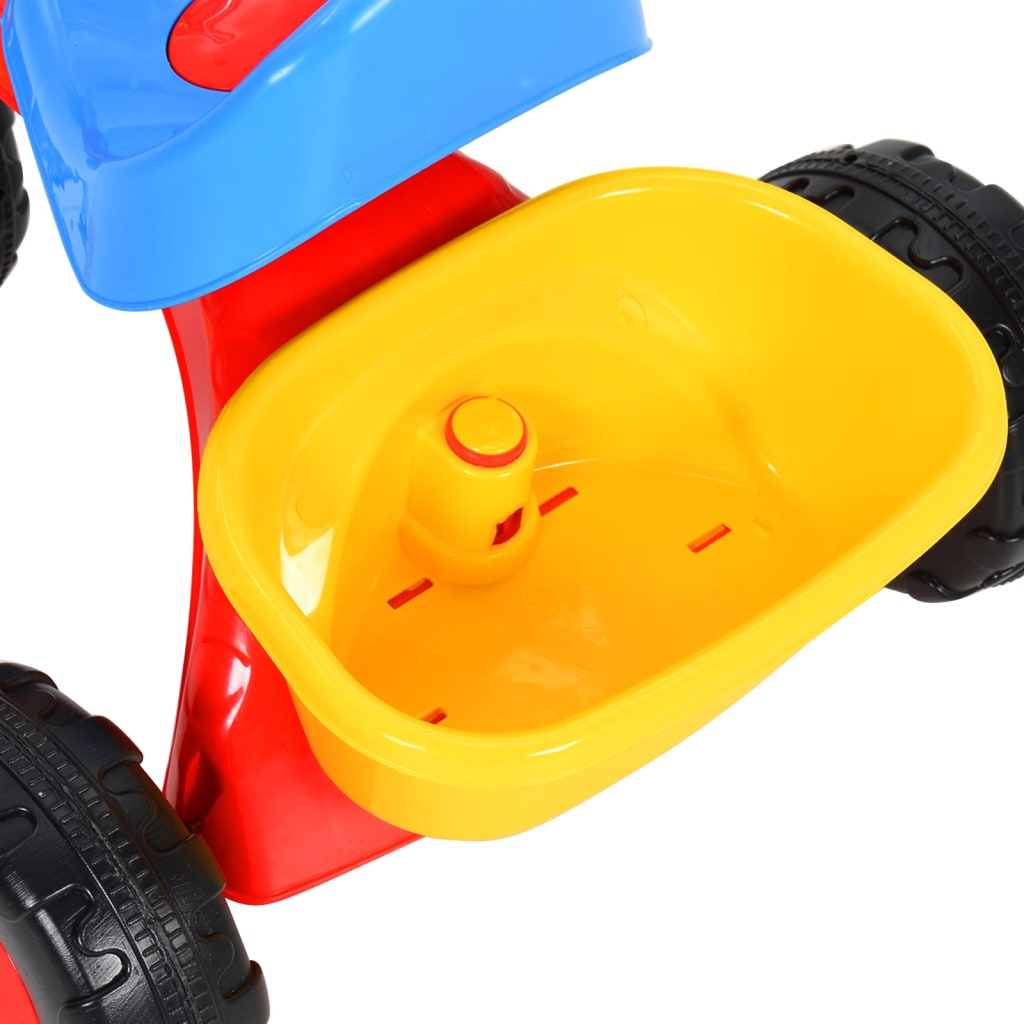 vidaXL Tricicletă pentru copii, multicolor vidaXL Tricicletă pentru copii, multicolor