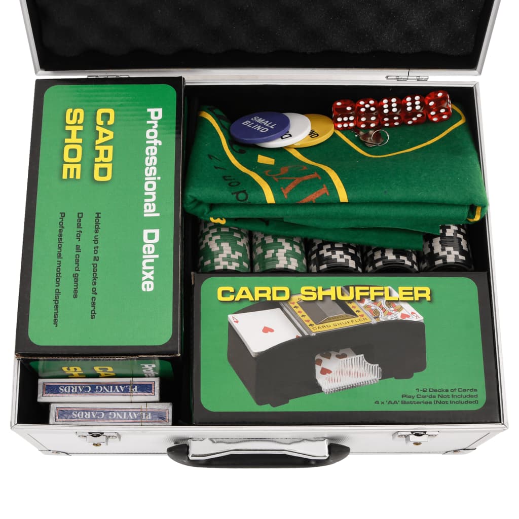 vidaXL Set de jetoane de poker 300 buc. 11,5 g
