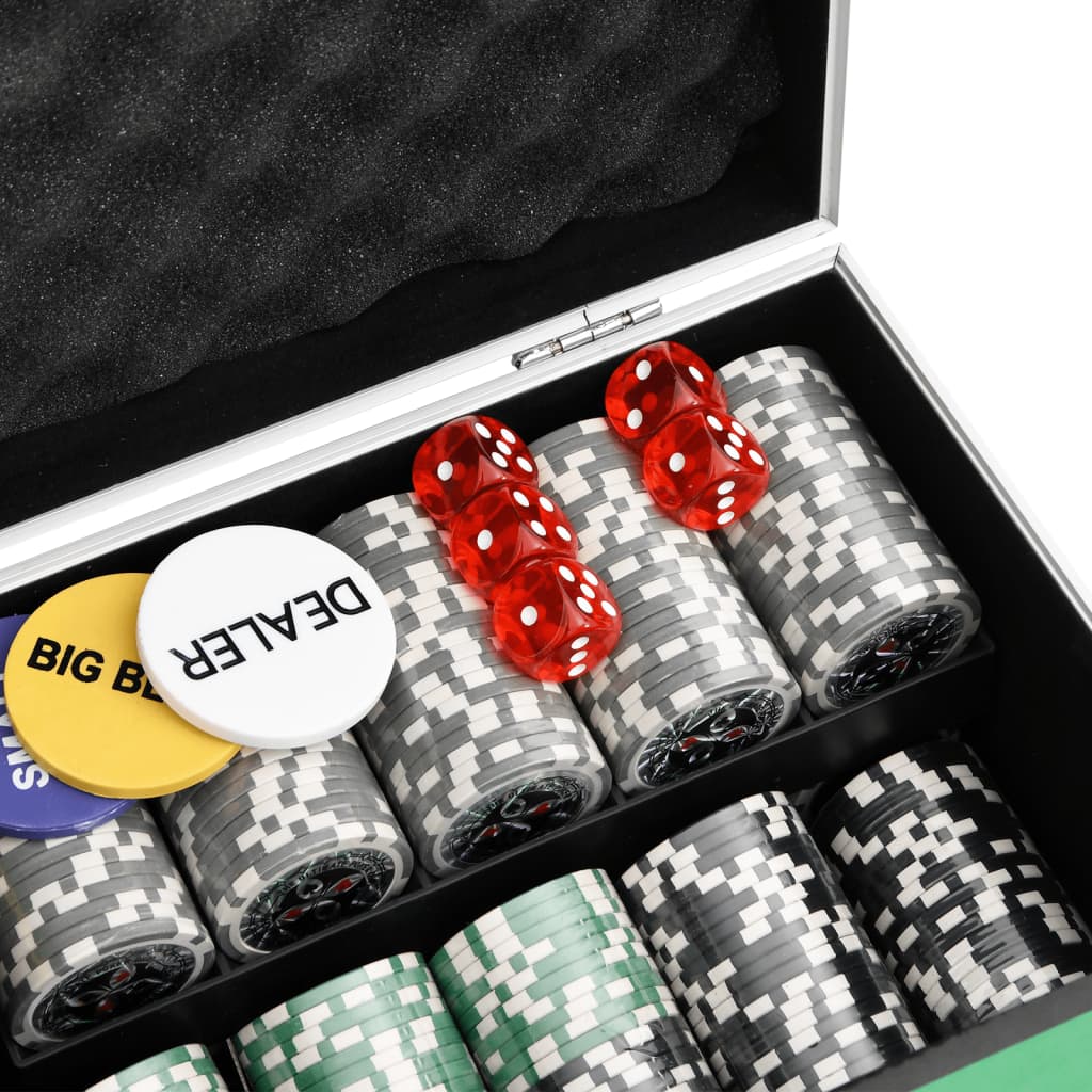 vidaXL Set de jetoane de poker 300 buc. 11,5 g vidaXL Set de jetoane de poker 300 buc. 11,5 g