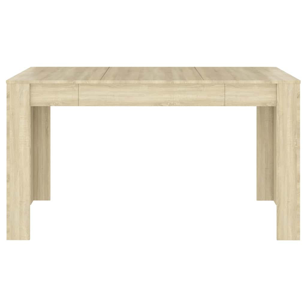 vidaXL Masă de sufragerie stejar Sonoma 140x74,5x76 cm lemn prelucrat