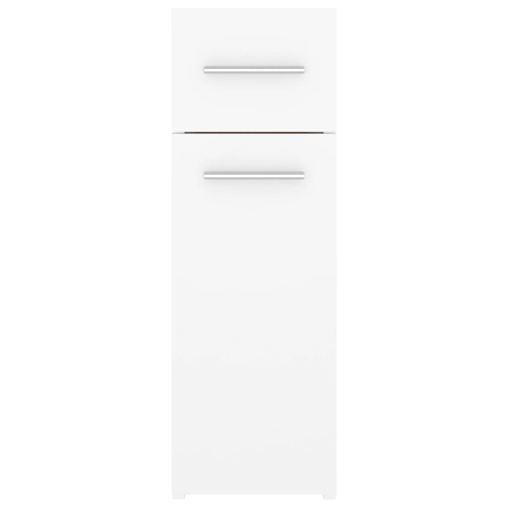 vidaXL Dulap de farmacie, alb, 20x45,5x60 cm, PAL vidaXL Dulap de farmacie, alb, 20x45,5x60 cm, PAL