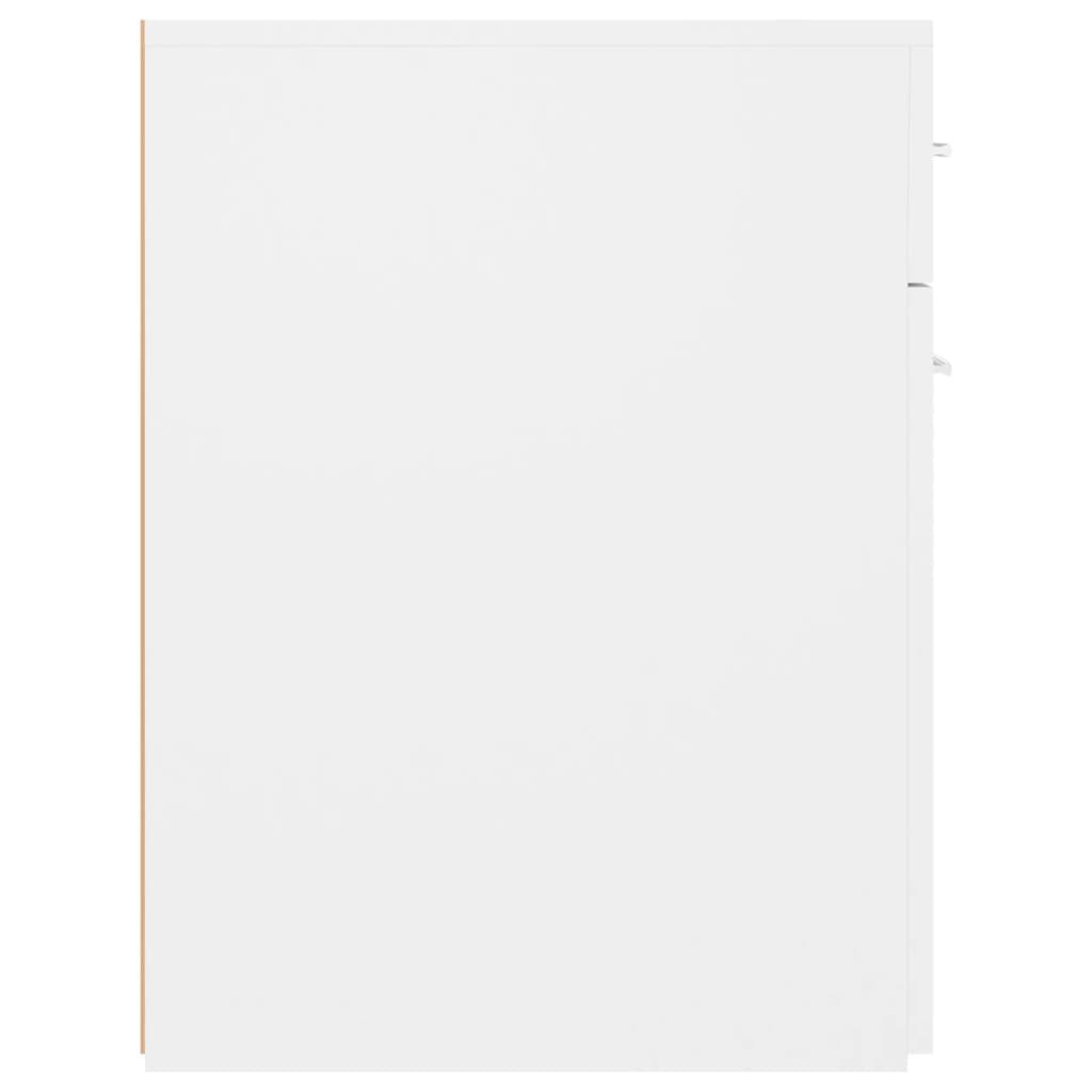 vidaXL Dulap de farmacie, alb, 20x45,5x60 cm, PAL vidaXL Dulap de farmacie, alb, 20x45,5x60 cm, PAL