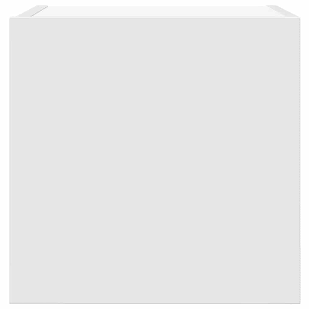 vidaXL Dulapuri TV montate pe perete, 2 buc., alb, 30,5x30x30 cm vidaXL Dulapuri TV montate pe perete, 2 buc., alb, 30,5x30x30 cm