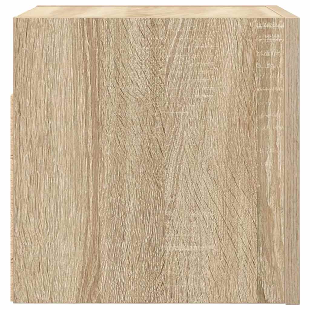 vidaXL Dulapuri TV montaj pe perete 2 buc. stejar sonoma 30,5x30x30 cm