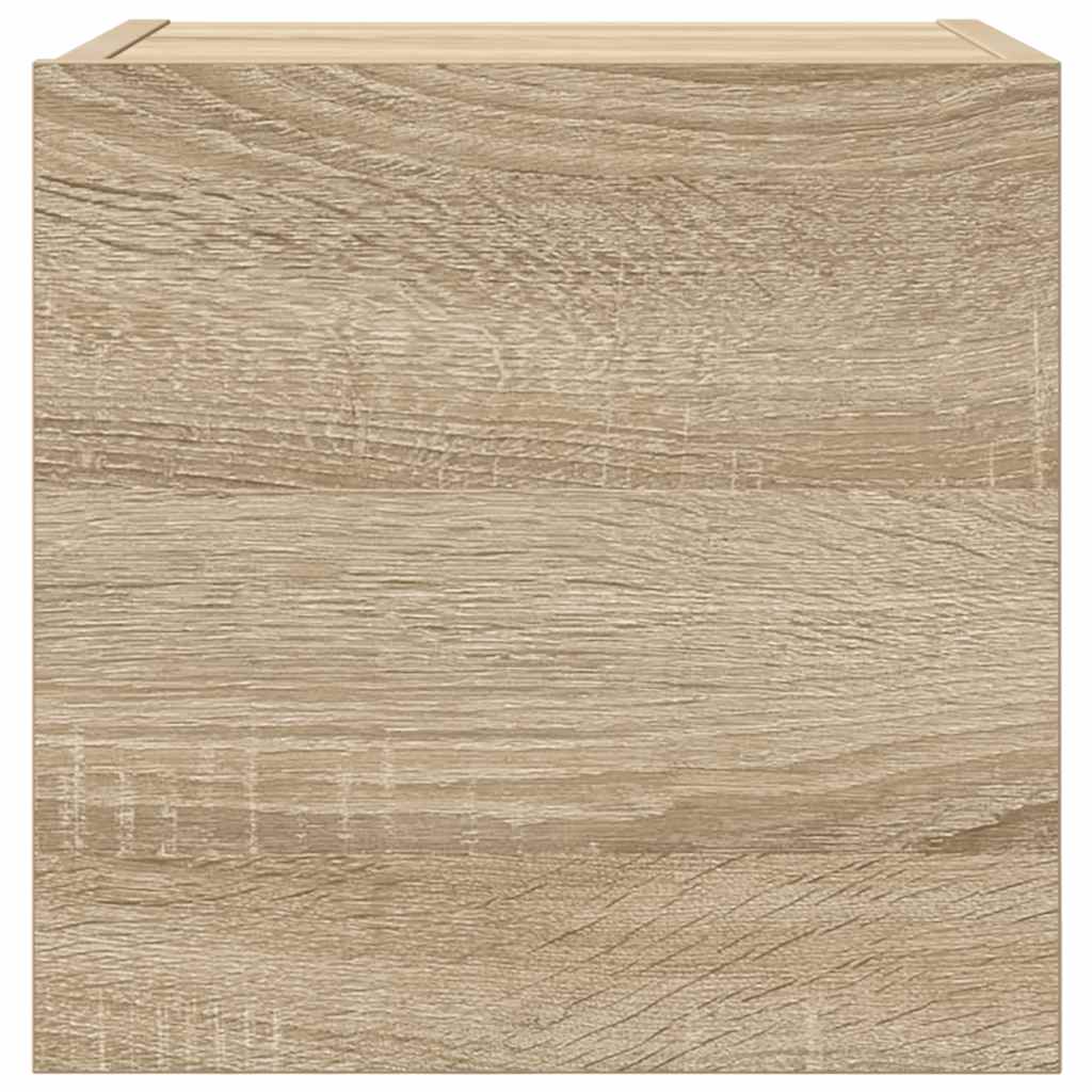 vidaXL Dulapuri TV montaj pe perete 4 buc. stejar sonoma 30,5x30x30 cm