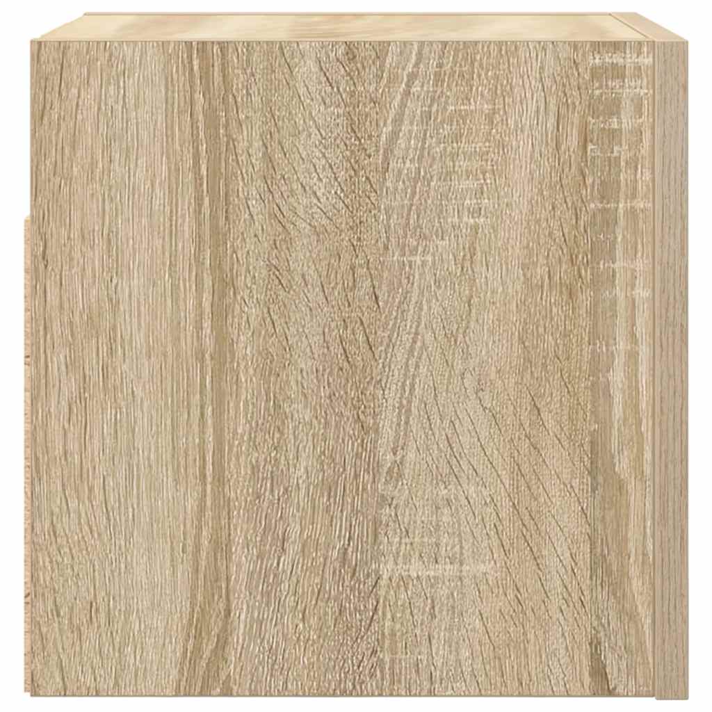 vidaXL Dulapuri TV montaj pe perete 4 buc. stejar sonoma 30,5x30x30 cm