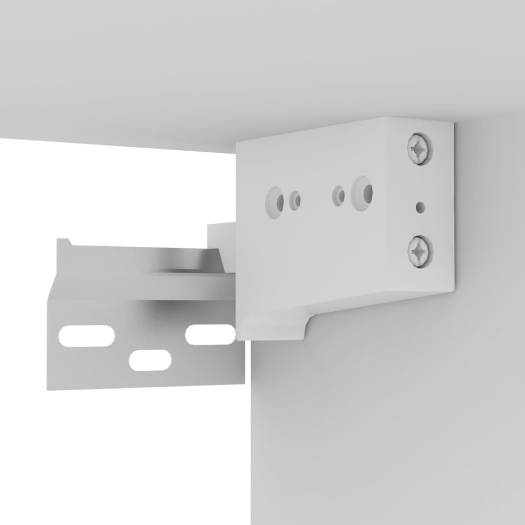 vidaXL Dulap TV suspendat, alb, 60x30x30 cm vidaXL Dulap TV suspendat, alb, 60x30x30 cm