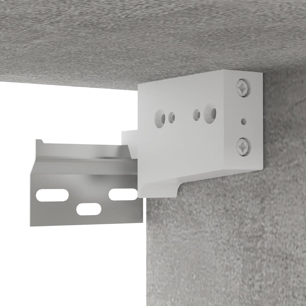 vidaXL Dulap TV suspendat, gri beton, 60x30x30 cm vidaXL Dulap TV suspendat, gri beton, 60x30x30 cm