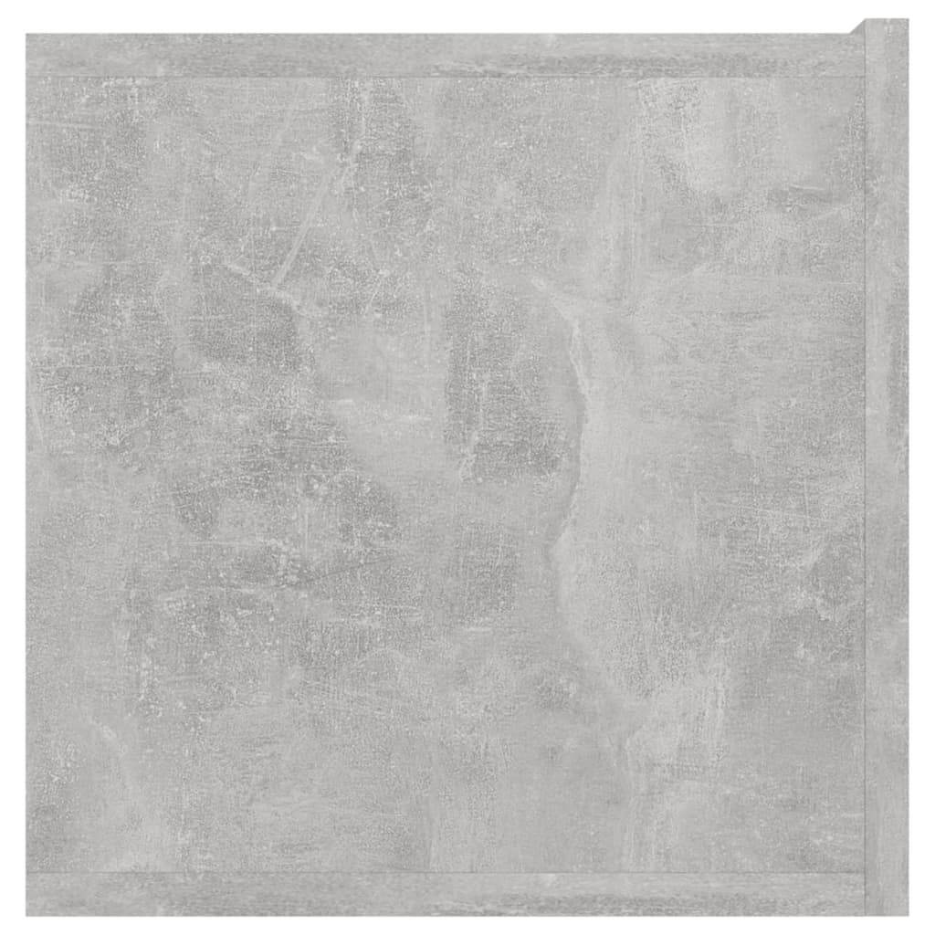vidaXL Dulapuri TV suspendate, 3 buc., gri beton, 60x30x30 cm
