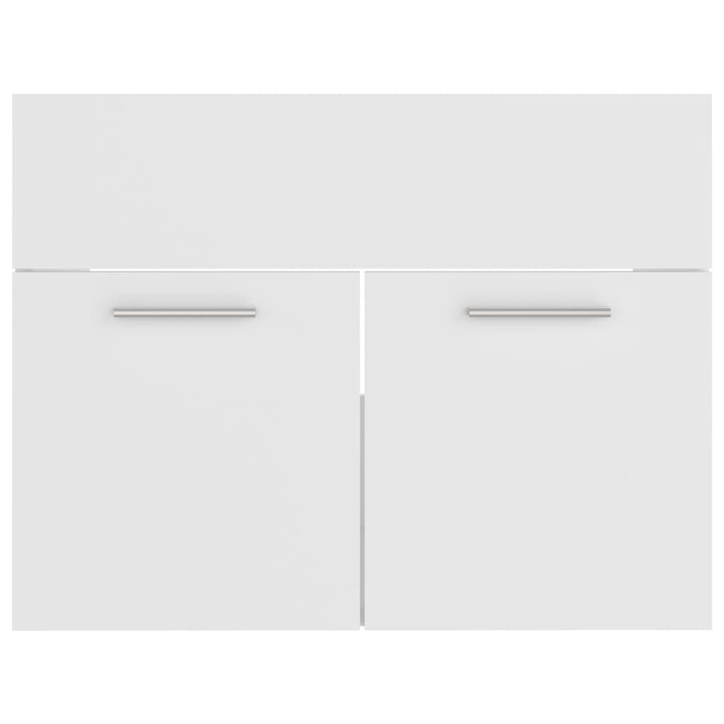 vidaXL Dulap pentru chiuvetă, alb, 60x38,5x46 cm, PAL vidaXL Dulap pentru chiuvetă, alb, 60x38,5x46 cm, PAL