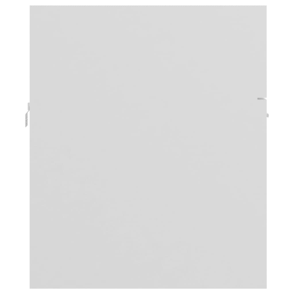 vidaXL Dulap de chiuvetă, alb, 80x38,5x46 cm, lemn prelucrat vidaXL Dulap de chiuvetă, alb, 80x38,5x46 cm, lemn prelucrat