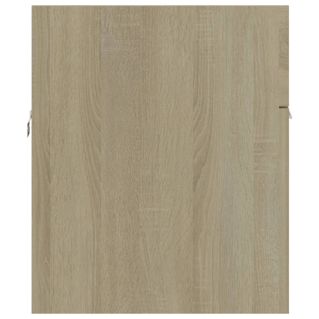 vidaXL Dulap de chiuvetă, stejar Sonoma, 90x38,5x46 cm, PAL vidaXL Dulap de chiuvetă, stejar Sonoma, 90x38,5x46 cm, PAL